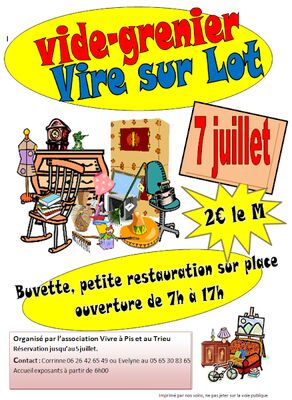 Vide-Greniers à Vire-sur-Lot