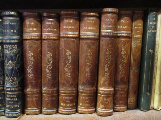 Vieux livres reliés