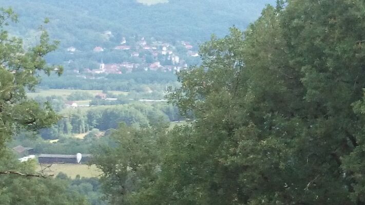Village de St Sozy vu du Haut du Bougayrou