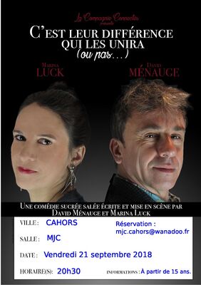 affiche théâtre MJC