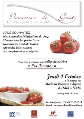 atelier tomates passeuses de goût