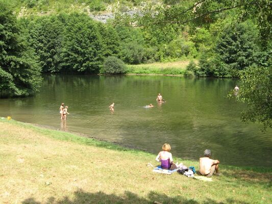 baignade Marcilhac sur CÇlÇ