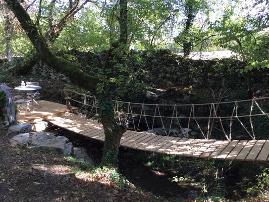 cabane-Lodge- pont de singe