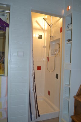 La douche de la cabane