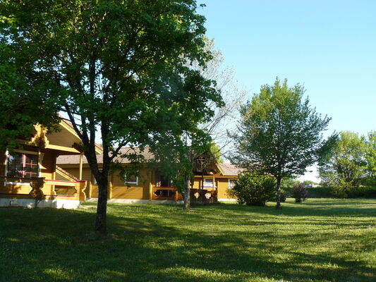 les trois noyers vue