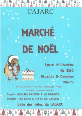 marché Noël Cajarc 2018