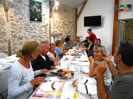 repas © L'Ormerée