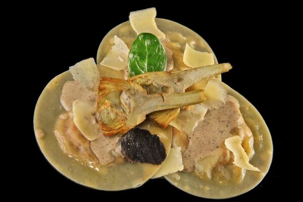 restaurant le Chateau-Rocamadour-Raviole