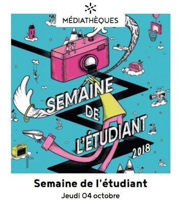 semaine de l'étudiant:médiathèque