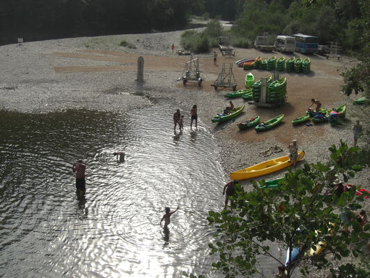 Plage Cirque des Baumes