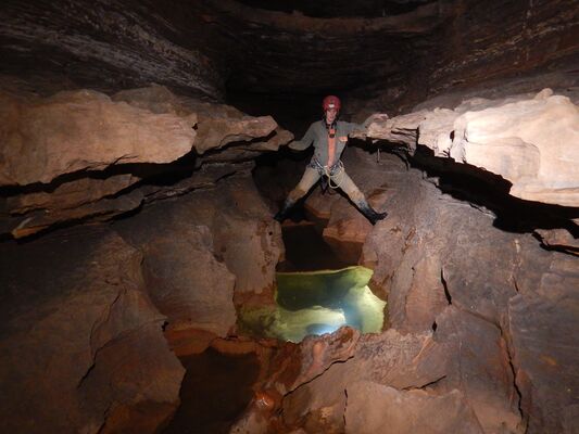 Speleologie la Clujade