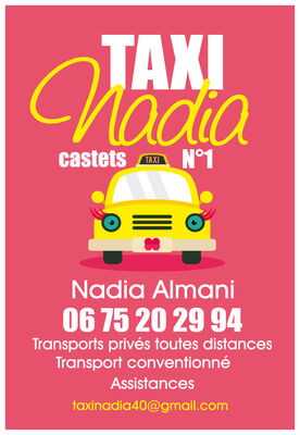CASTETS_Taxi Nadia Encart Pub