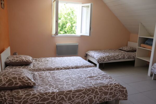 Chambre 4 couchages individuels