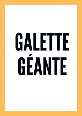 Galette Géante