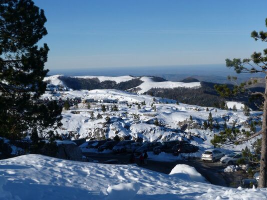 Vue sur la vallée