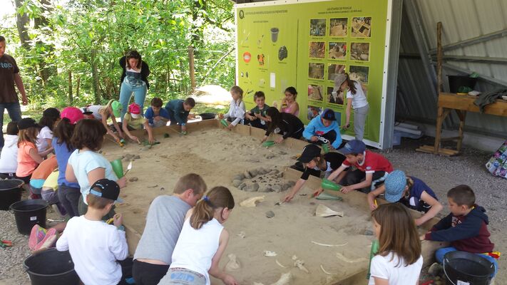 Atelier de fouilles archéologiques
