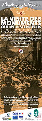 La visite des monuments qui n'existent plus