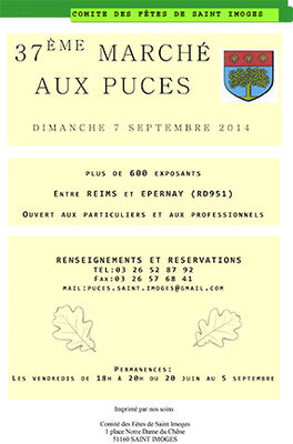 Marché au puces St Imoges 2014
