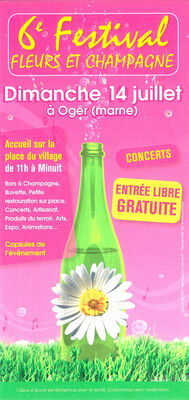 6ème Festival Fleurs et Champagne 2013
