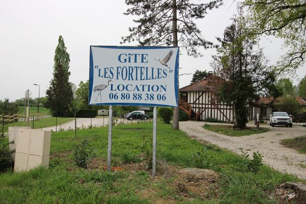 Panneau Gîte Les Fortelles