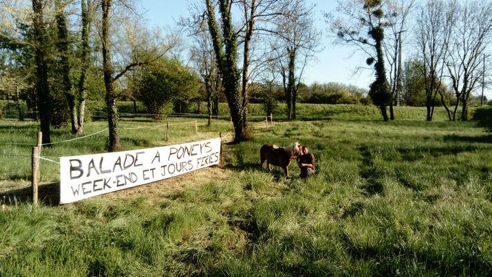 Balade à dos de poney