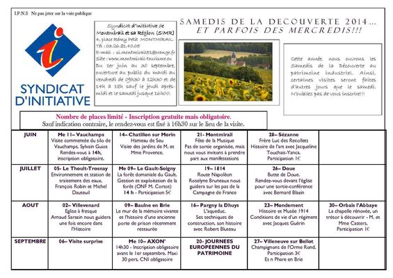 Samedis de la Découverte