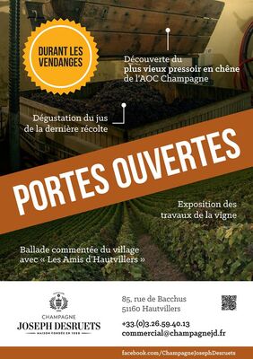 Sept - Vendanges Champagne J. DESRUETS - HAUTVILLERS