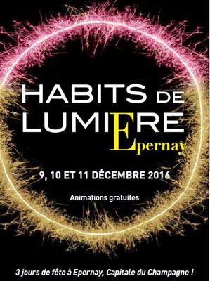 Habits de Lumière 2016 - Epernay