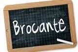Panneau brocante