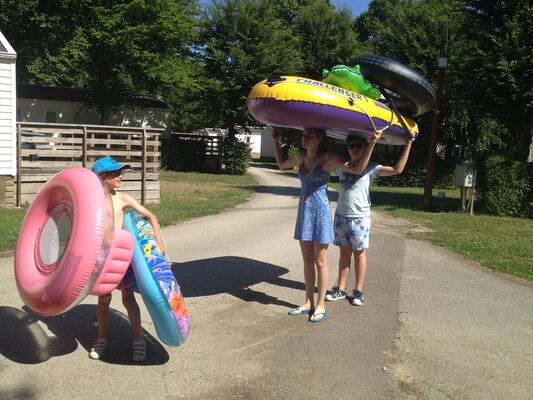 Départ pour la plage