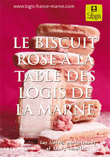 Les biscuits rose à la table des Logis
