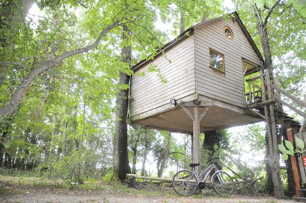 La cabane aux secrets à vélo