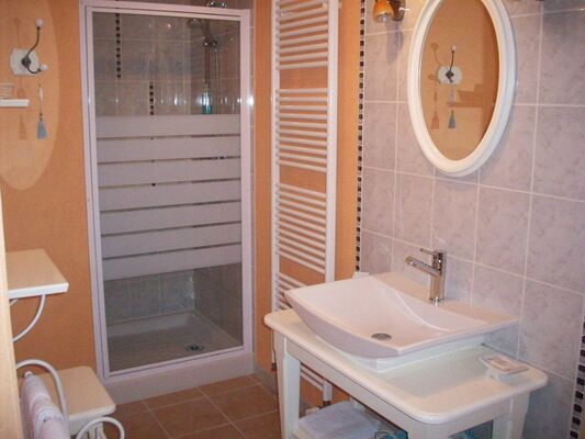 salle d'eau chambre les tulipes