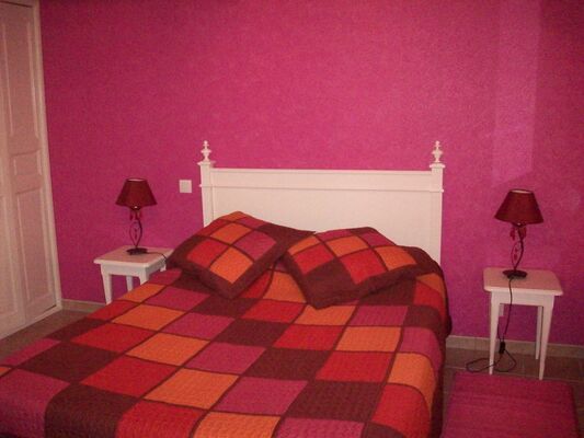 chambre les tulipes au rez de chaussée