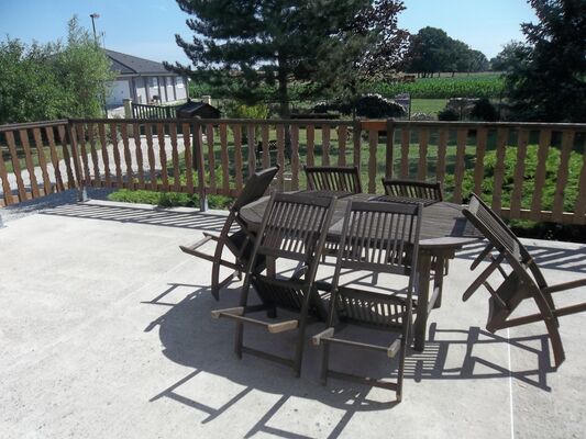 Gîte de l'Etanchée - Terrasse