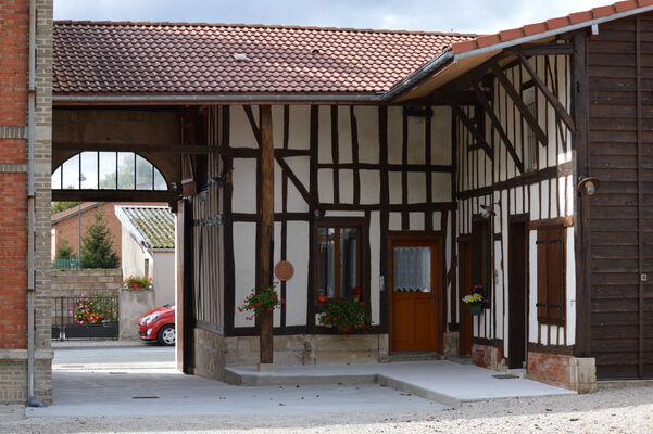 le porche d'entrée