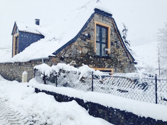 maison hiver