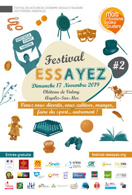 Affiche Festival Ess'ayez