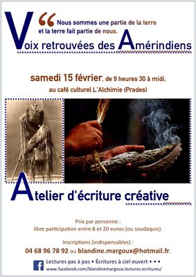 Ameěrindiens - 15 feěvrier 2020 - L'Alchimie - Diaporama