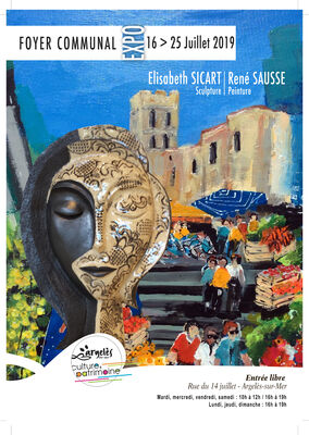 Exposition E.SICART et R. SAUSSE - Foyer Communal