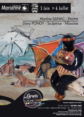 Exposition-Martine-SANAC-Dany PONGY