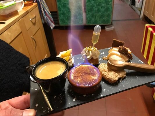 La Senyera carte dfévrier 2017 café gourmand