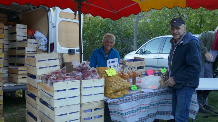Stand de Jeanine et Bernard