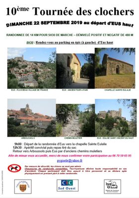Tournée des clochers Eus (22-09)