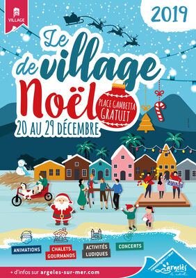 affiche Village de Noel 2019 WEB