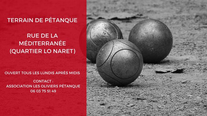 les oliviers pétanque