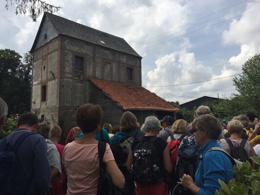 Moulin Arbalète randonneurs