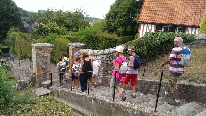 Rando escaliers Ouville la Rivière