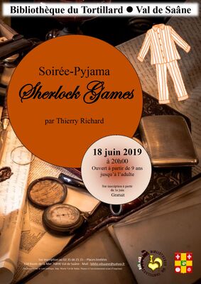 Soirée-Pyjama Sherlock Games