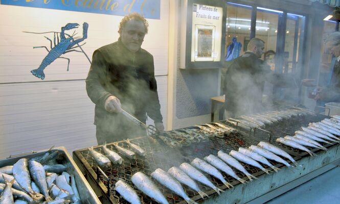 Hareng grillé Poissonnerie Dieppe